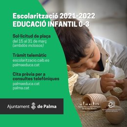 Cartel del Ayuntamiento de Palma.