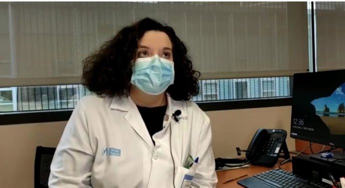 La coordinadora de la Unidad COVID en La Rioja, Rocío Loma-Osorio