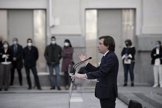 El alcalde de Madrid y portavoz nacional del PP, José Luis Martínez-Almeida.