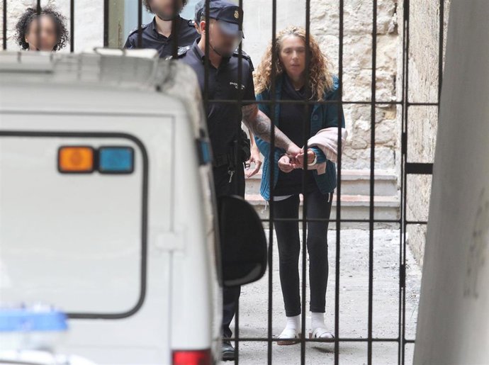 Archivo - María Concepción MV, conocida como Viuda negra de Alicante, declara en los juzgados de Alicante 