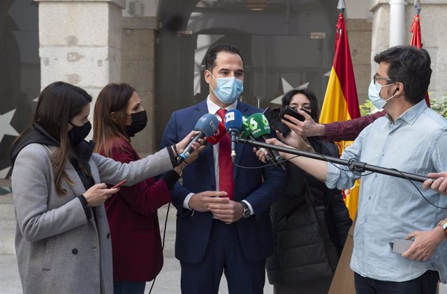 El vicepresidente de la Comunidad de Madrid, Ignacio Aguado