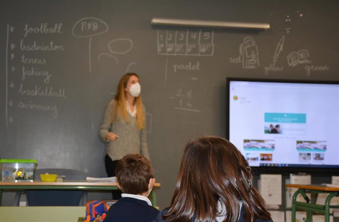 Aula del centro CEU San Pablo