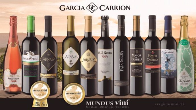 Los vinos de García Carrión, premiados con 51 medallas en Mundus Vini y Sakura Awards