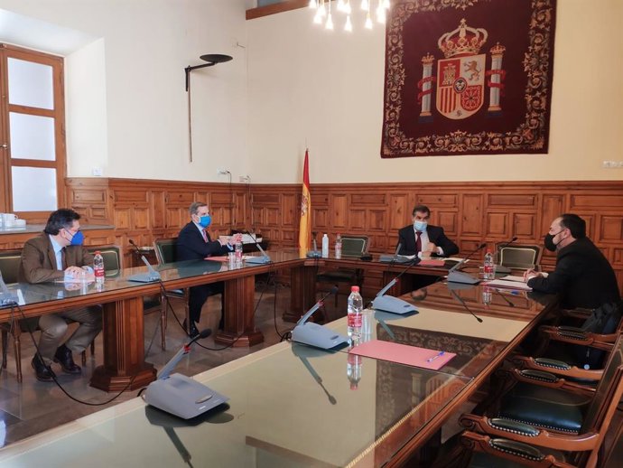 Reunión de Cadeca y TSJA para el nuevo Código de Buenas Prácticas en la Administración de Justicia.