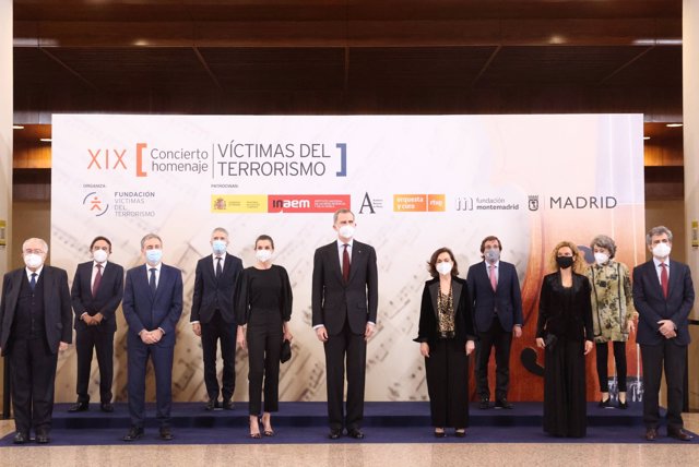 Los Reyes Felipe y Letizia presiden el XIX concierto 'In Memoriam' en homenaje e las víctimas del terrorismo