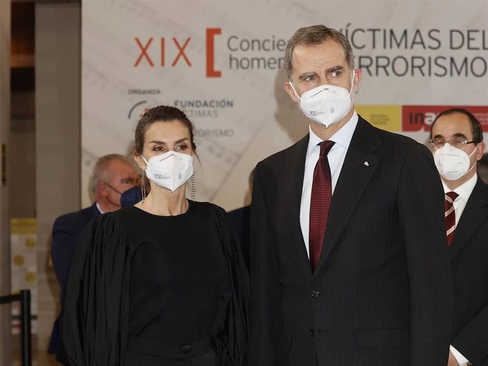 During 19 edition of In Memoriam Concertfor victims of terrorism in Madrid on Wednesday, 10 March 2021.