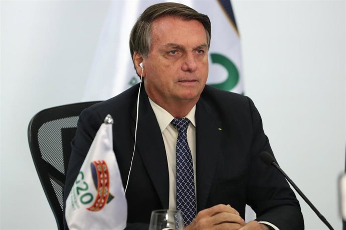 Archivo - El presidente de Brasil, Jair Bolsonaro.