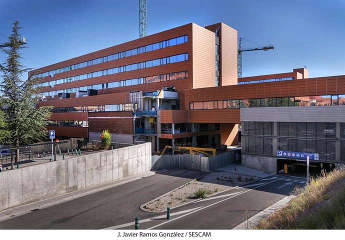 Archivo - Obras de ampliación del Hospital de Guadalajara.