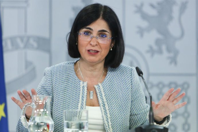 La ministra de Sanidad, Carolina Darias.