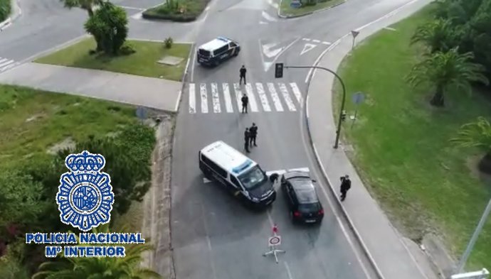 Operativo Policía Nacional contra el menudeo de droga en Marbella