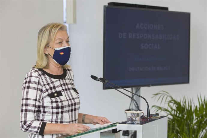 María Francisca Caracuel, vicepresidenta tercera de la Diputación de Málaga