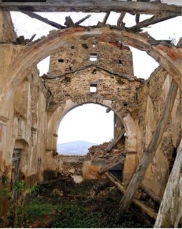Interior de la Iglesia de San Bartolomé.
