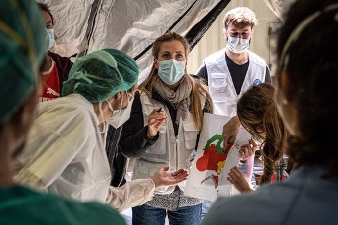 Archivo - En España, PM-International ha apoyado la respuesta de emergencia COVID-19 de Médicos del Mundo España en colaboración con World Vision