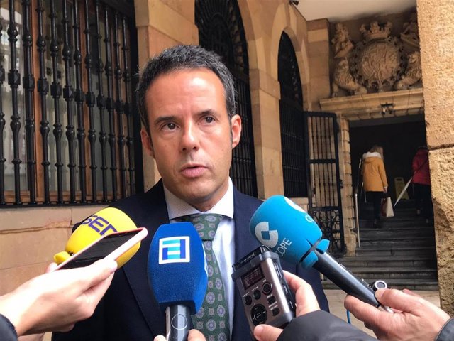 Archivo - El primer teniente de alcalde de Oviedo y concejal de Urbanismo, Ignacio Cuesta (Cs).