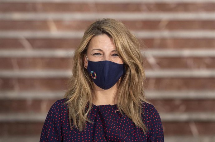 La ministra de Trabajo, Yolanda Díaz