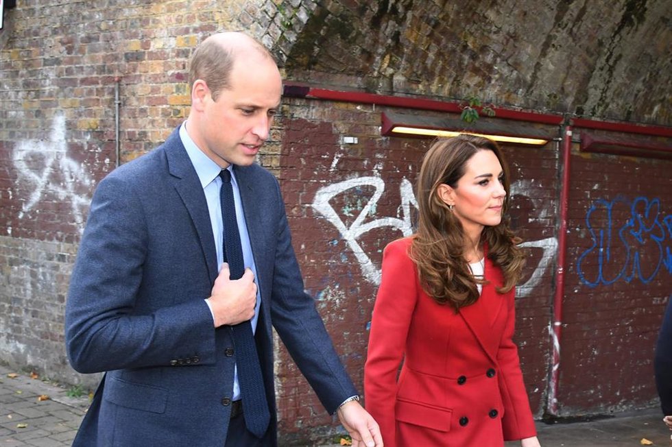 Archivo - El príncipe Guillermo y su esposa, Kate Middleton. 