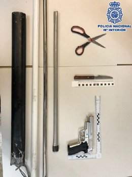 Efectos intervenidos a un clan familia de Málaga