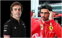 Alonso y Sainz arrancan sus nuevos coches en la pretemporada de Baréin