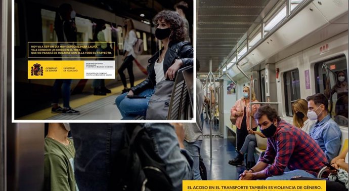 Campaña contra el acoso machista en el transporte