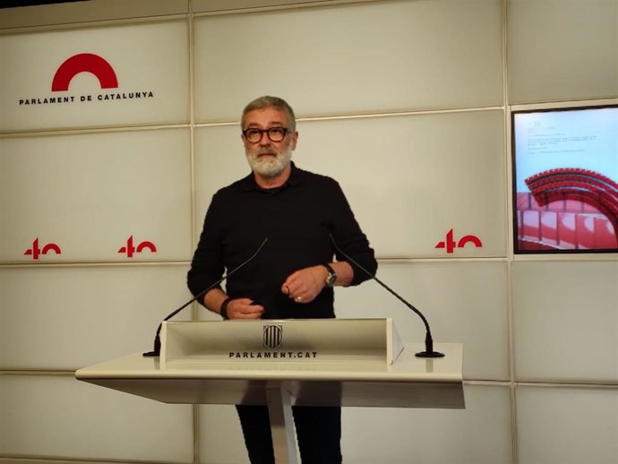 El diputado electo de la CUP Carles Riera