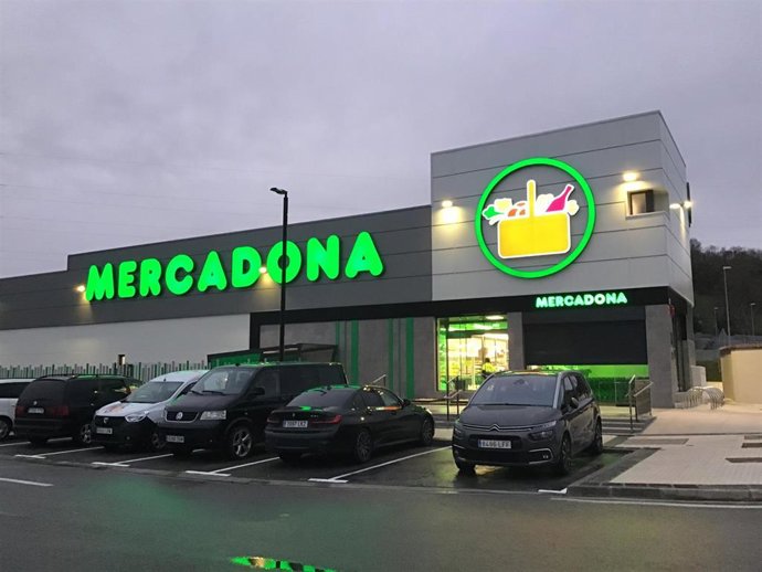 Archivo - Tienda Mercadona en Hernani.