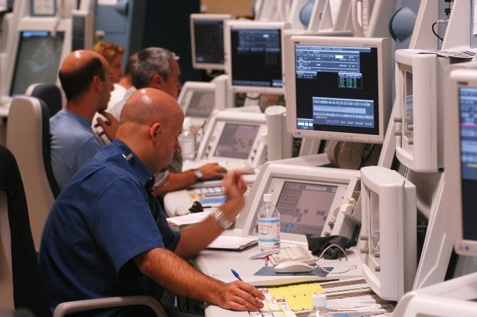 Centro de Control de Enaire en Gran Canaria (Islas Canarias).
