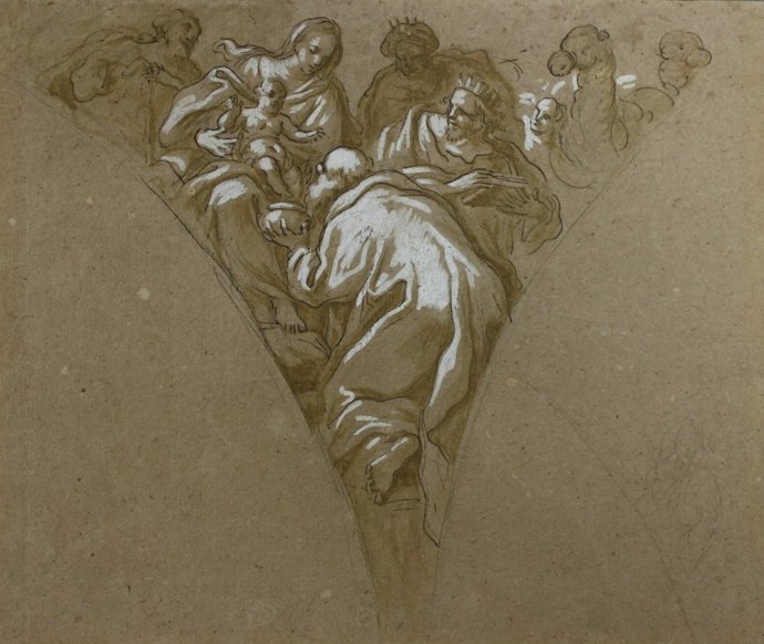 Dibujo de José Vergara recuperado