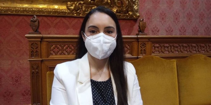 La portavoz de Ciudadanos (Cs) en el Consell de Mallorca, Beatriz Camiña.