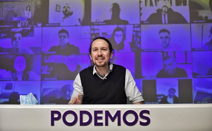 Archivo - El secretario general de Podemos y vicepresidente segundo del Gobierno, Pablo Iglesias.