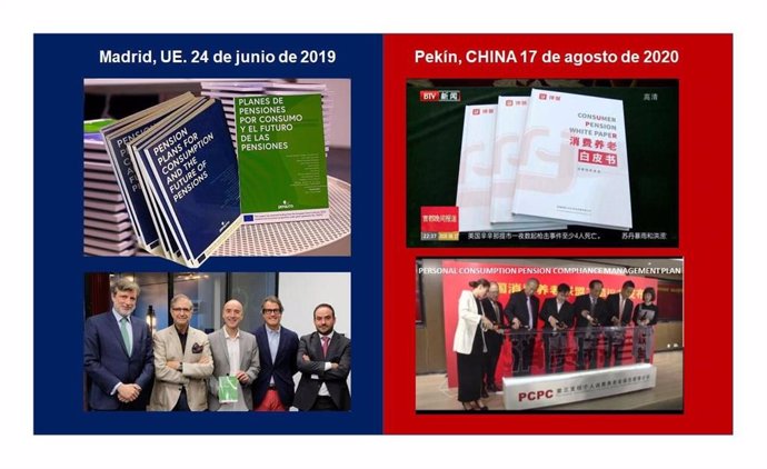 El libro blanco de las Pensiones por consumo en España y en China