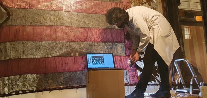 Análisis de la Real Senyera original de 1545