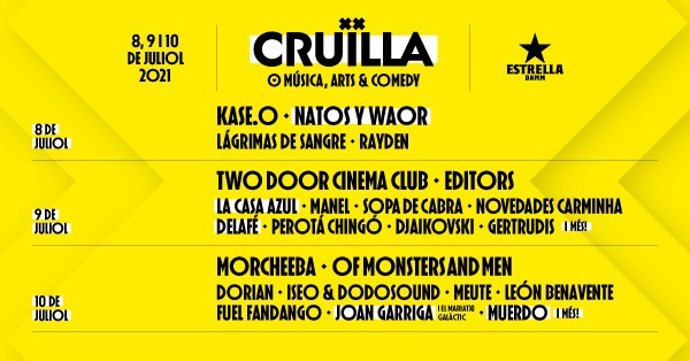 Cartel del Crulla Festival