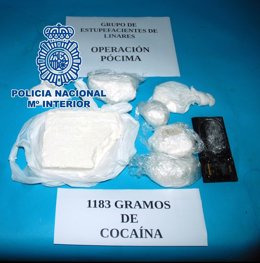 Cocaína intervenida