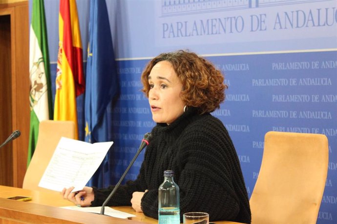 Archivo - La parlamentaria de Adelante Andalucía Ana Naranjo, en una foto de archivo.