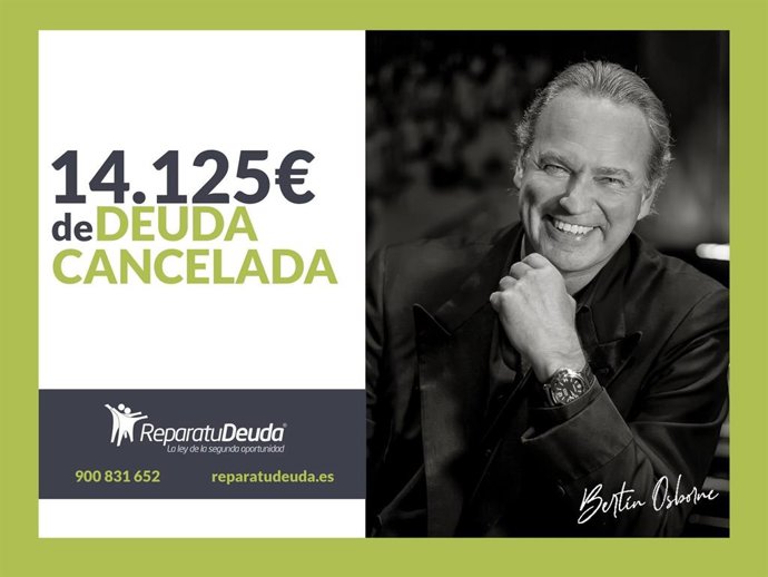 Bertín Osborne, imagen oficial de Repara tu deuda abogados