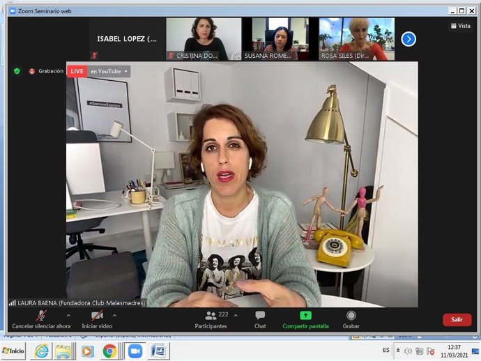 La fundadora del Club de las Malasmadres, Laura Baena.