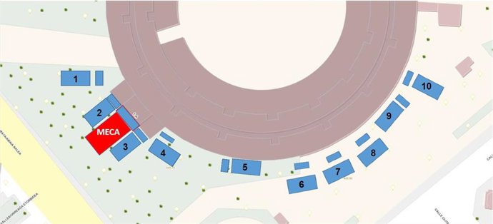 La Comisión Covid-19 aprueba la instalación de 10 terrazas temporales en el entorno de la plaza de toros de Pamplona
