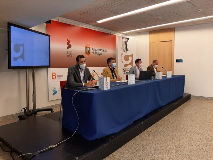 Daniel de la Rosa durante la rueda de prensa.