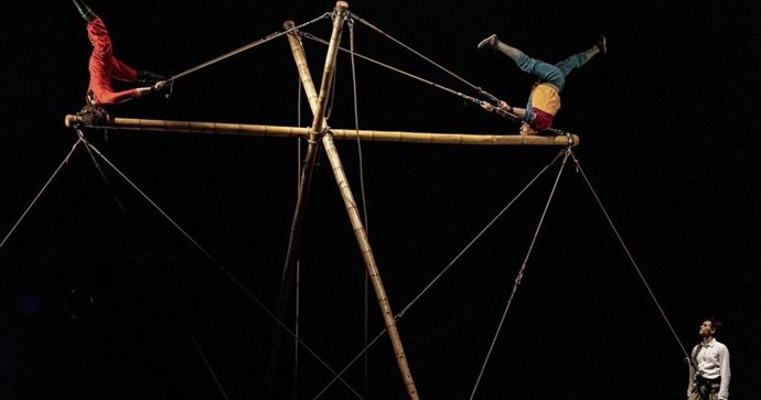 El espectáculo del Circ Bover, que este viernes participa en la FiraTrrega de Lleida.