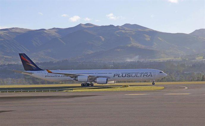 Archivo - Plus Ultra Líneas Aéreas celebra la ayuda de 53 millones aprobada por el Gobierno