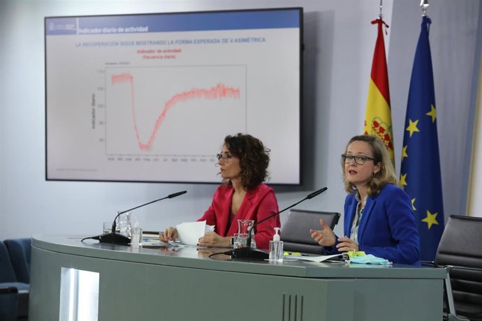 La ministra portavoz y ministra de Hacienda, María Jesús Montero