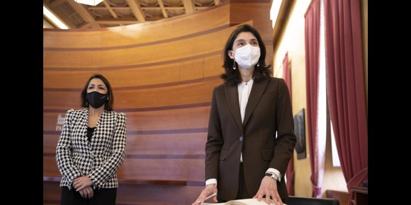 3. Las presidentas del Parlamento andaluz y del Senado abogan por acoger reuniones de sus respectivas Mesas