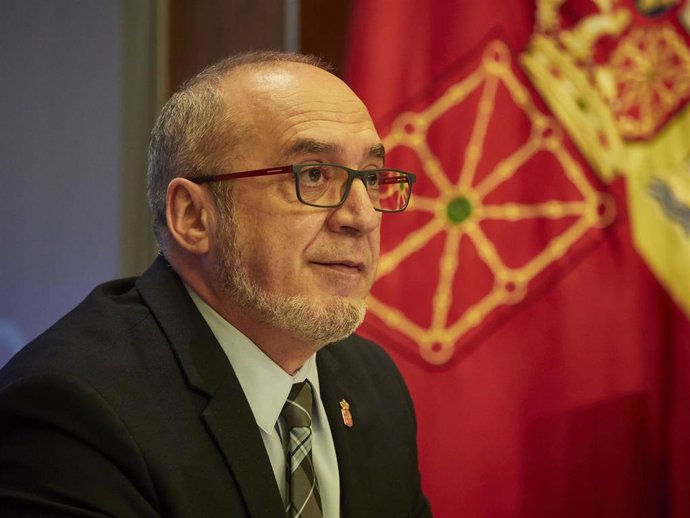 Archivo - El consejero de Universidad, Innovación y Transformación Digital del Gobierno de Navarra, Juan Cruz Cigudosa