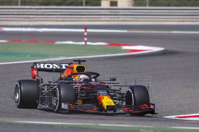 33 VERSTAPPEN Max (nld), Red Bull Racing Honda RB16B, action during the Formula 1 Pre-season testing 2020 from March 12 to 14, 2021 on the Bahrain International Circuit, in Sakhir, Bahrain - Photo Antonin Vincent / DPPI