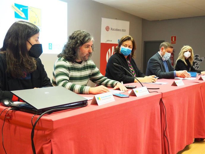 Presentación de Viñetas no Camiño en Fene.