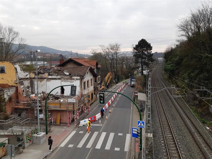 Demolición de viviendas para prevenir inundaciones en el Ibaizabal
