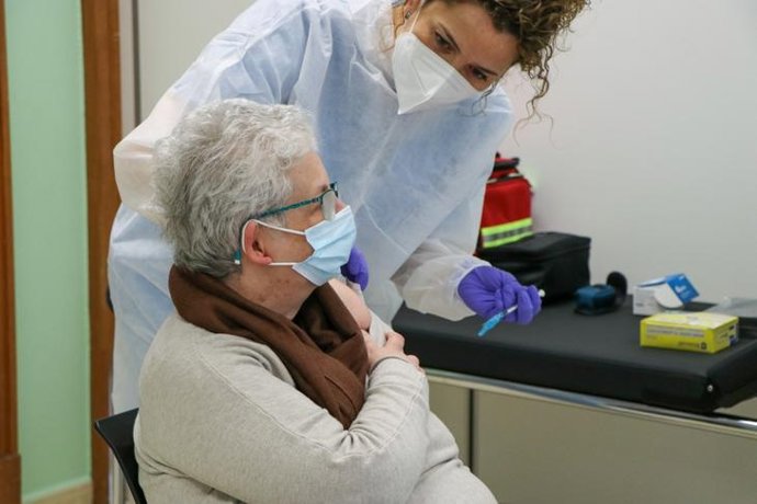 Vacunación en centros de día de Gipuzkoa