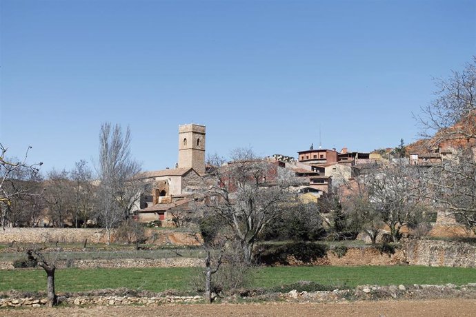 Archivo - La localidad de Anento, uno de los pueblos más bonitos de España
