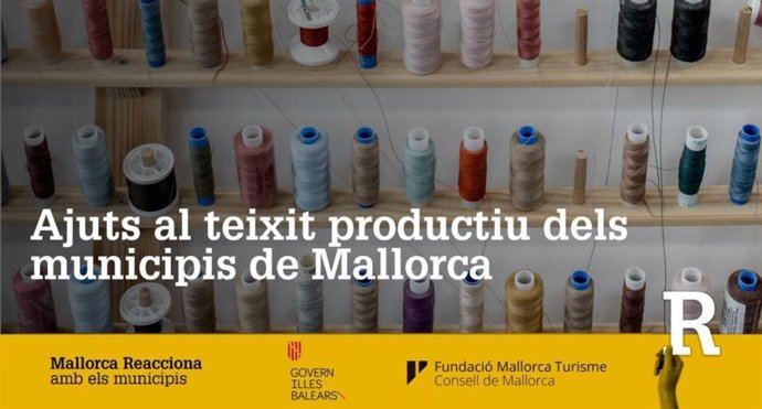 Imagen de la campaña de ayudas al tejido productivo de los municipios de Mallorca.