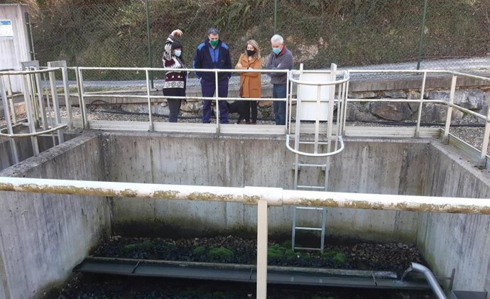 Visita guiada realizada por los técnicos de NILSA en la depuradora de Beintza-Labaien